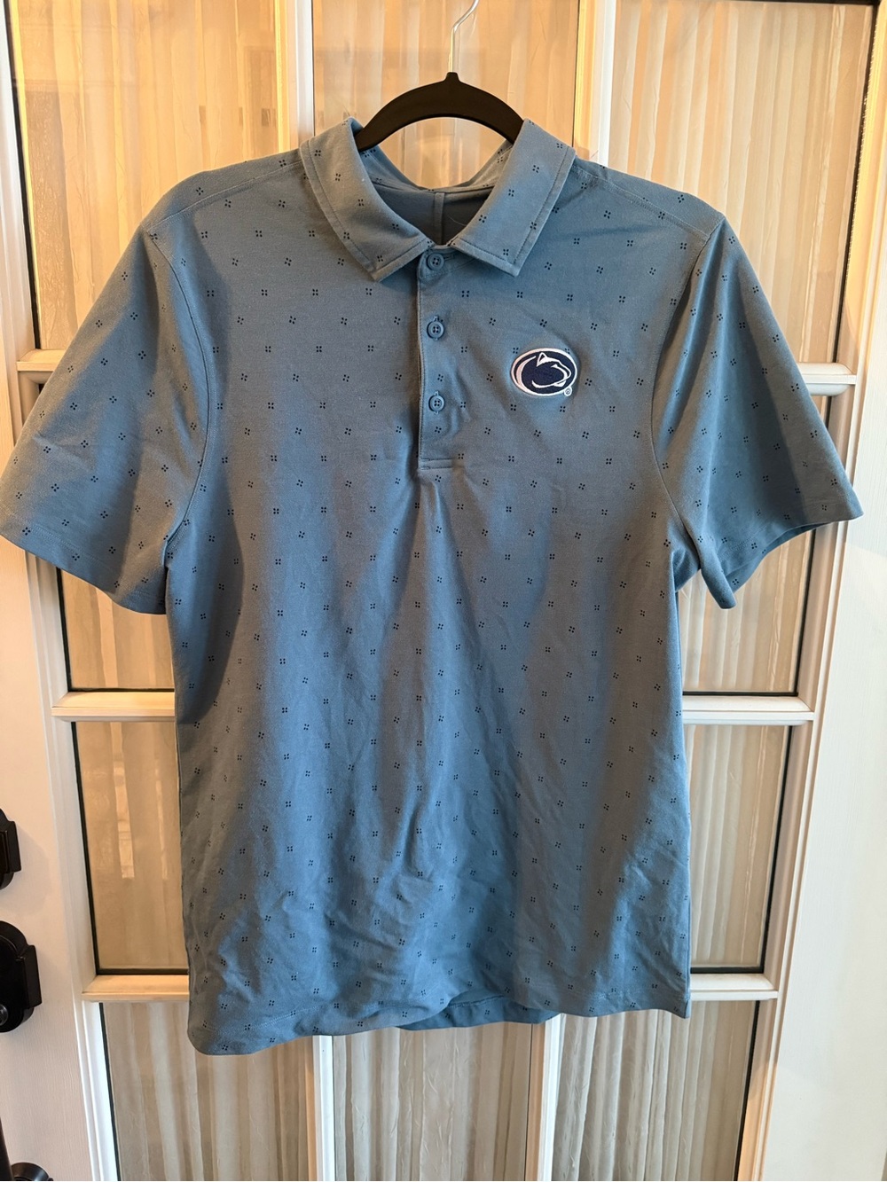 Lululemon Men's Medium Penn State Polo NCAA Golf Shirt